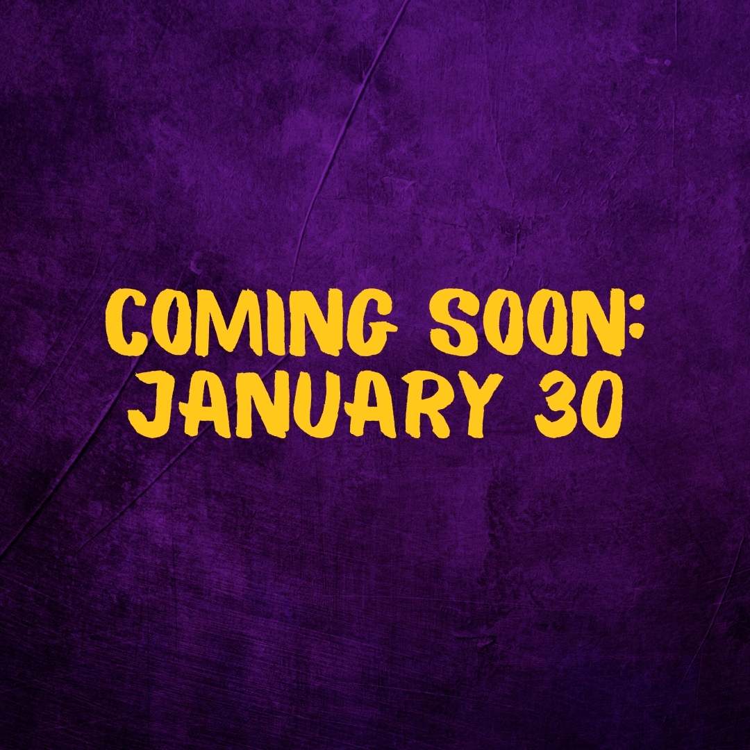 [JAN 30] Demon Trucker Cap - Purple Suede & Golden Thread