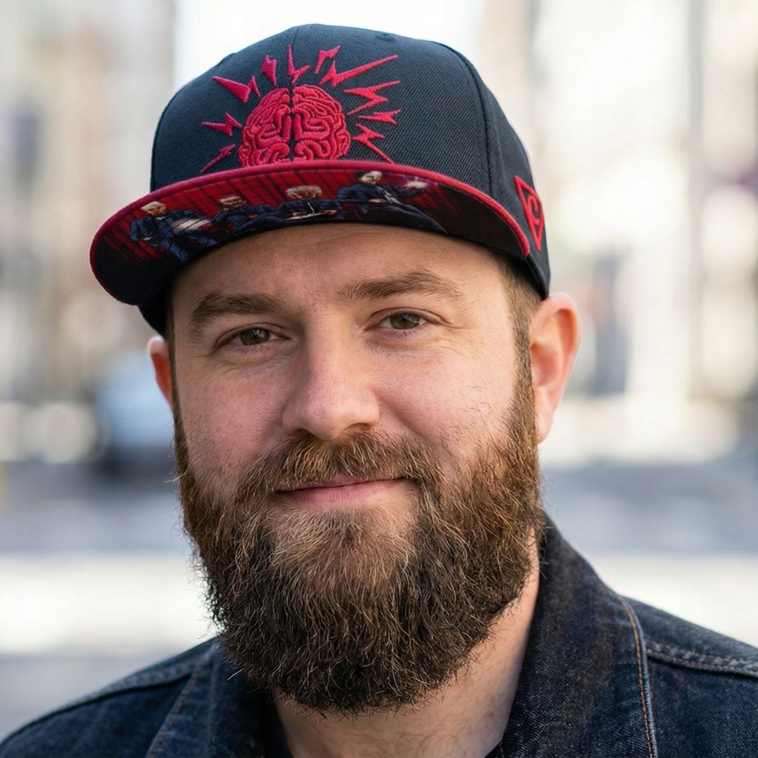 Masterminds Snapback - Black/Dark Red