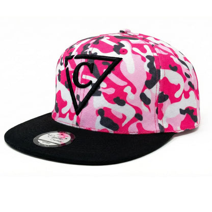 Pink Camo Snapback