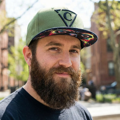 Mighty Eagle Snapback - Green/Black