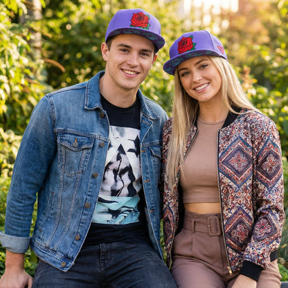 Cappellino Snapback Day Of The Dead 1 - Viola