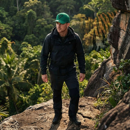 The Tiger Curved Baseball Cap - Green