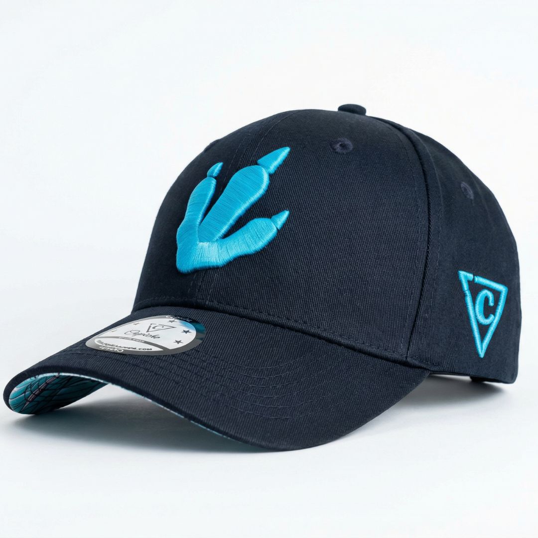 Dunkleosteus Curved Cap - Black