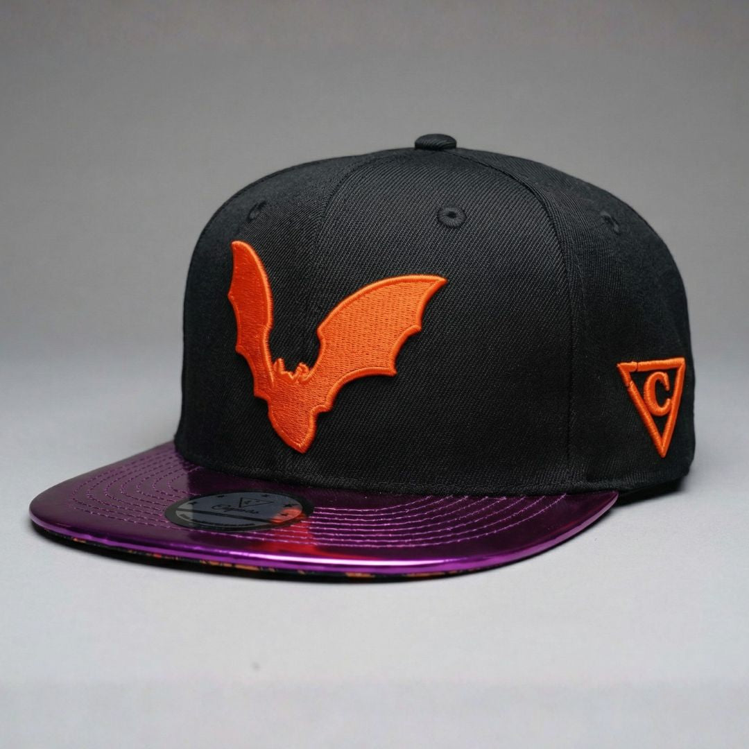 Cappellino Snapback Vampire - Nero/Viola metallizzato
