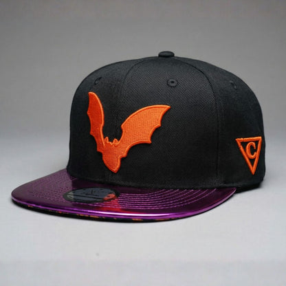 Cappellino Snapback Vampire - Nero/Viola metallizzato