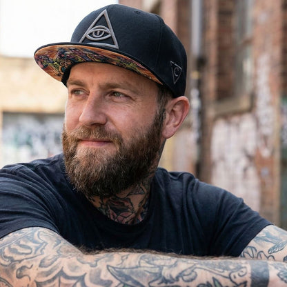 Cappellino Snapback Telepathy - Nero