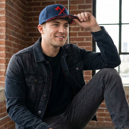 Cappellino Snapback Hoplite ateniese - Blu scuro