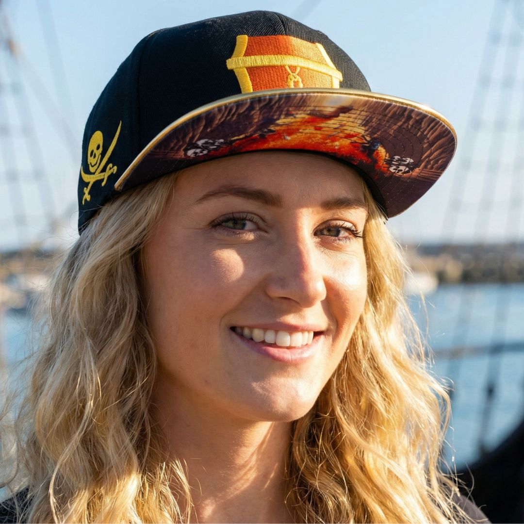 Go For Gold Snapback - Black/Gold