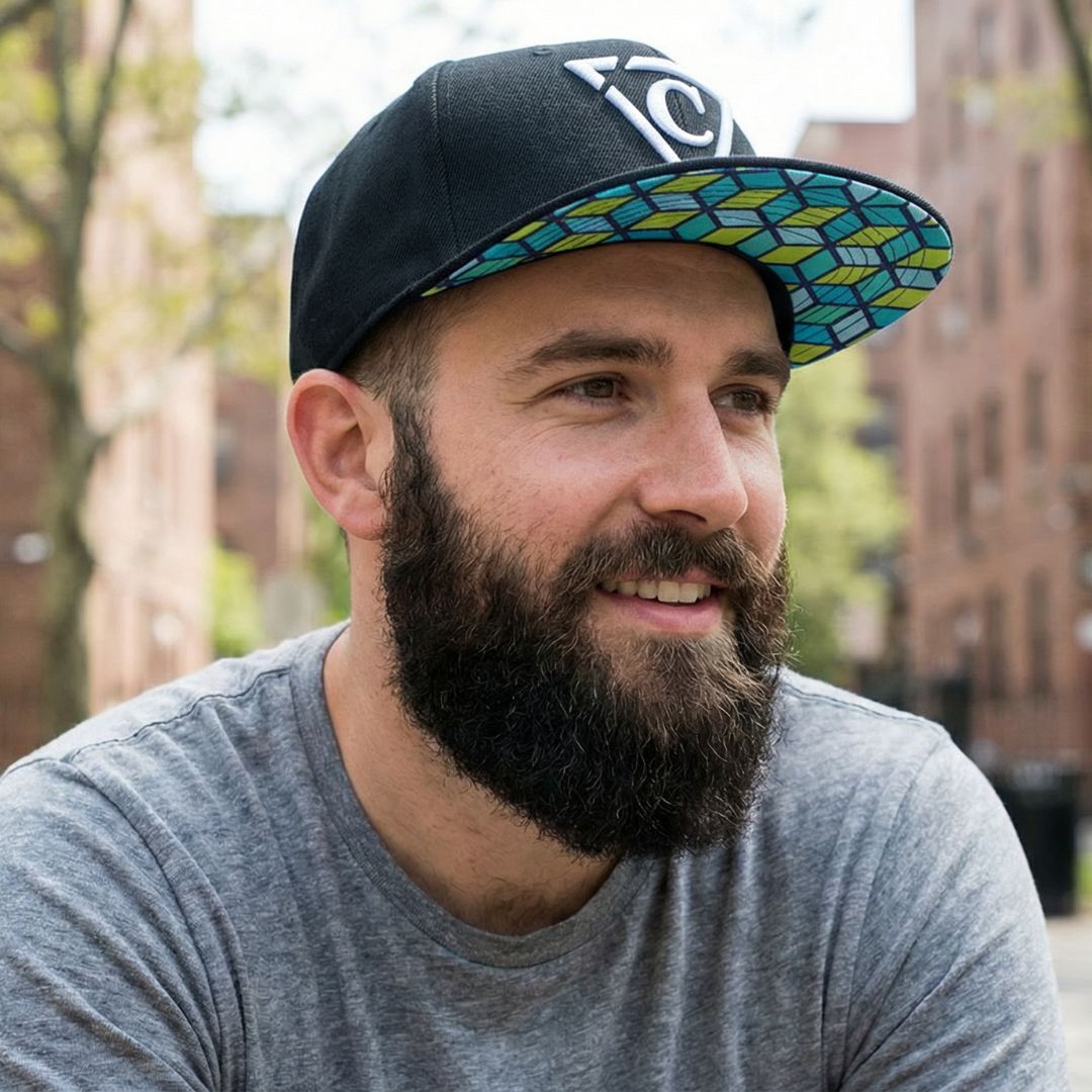 The Cube Snapback - Nero