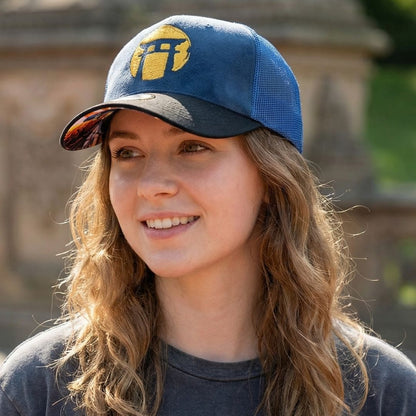 Cappellino Trucker Blue Samurai - Blu/Nero