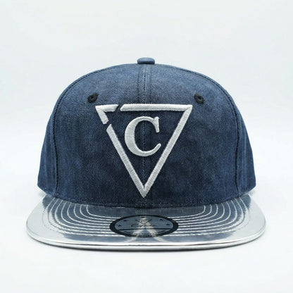 Black Camo Snapback - Black