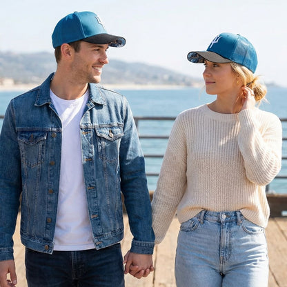 Cappellino trucker Poseidon - Blu/Nero