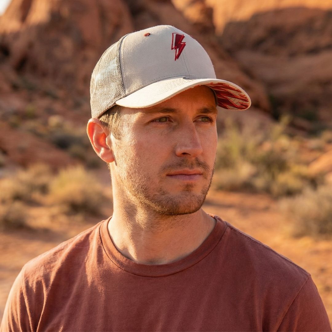 Cappellino Trucker Clean Greek Zeus - Grigio