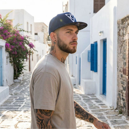 Crow Clan Snapback - Dark Blue/Black