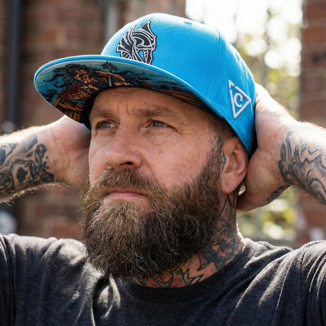 Casquette Snapback Njord - Bleue