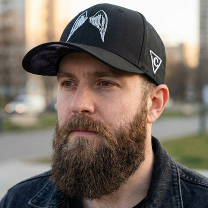 Casquette incurvée Grim - Noir