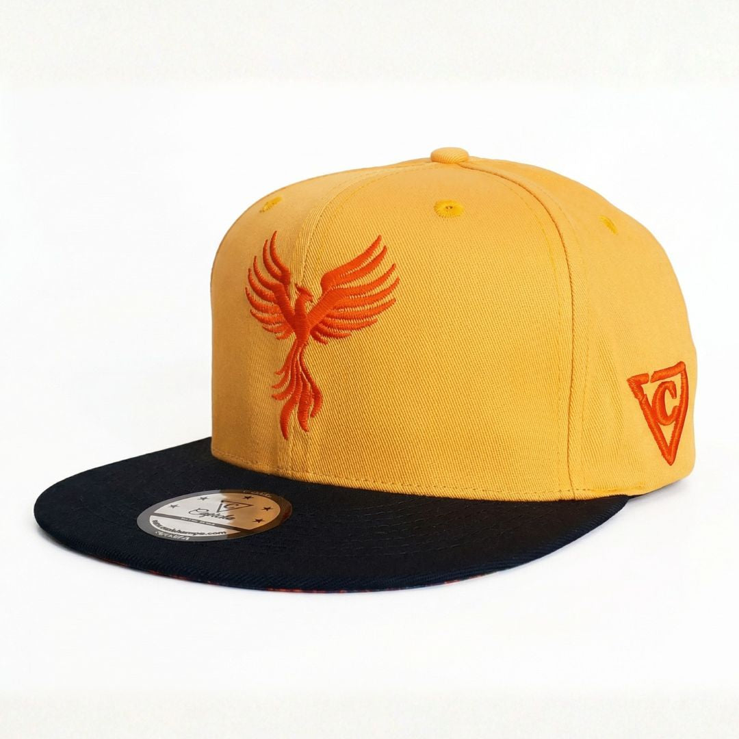Snapback Phoenix - żółto-czarny
