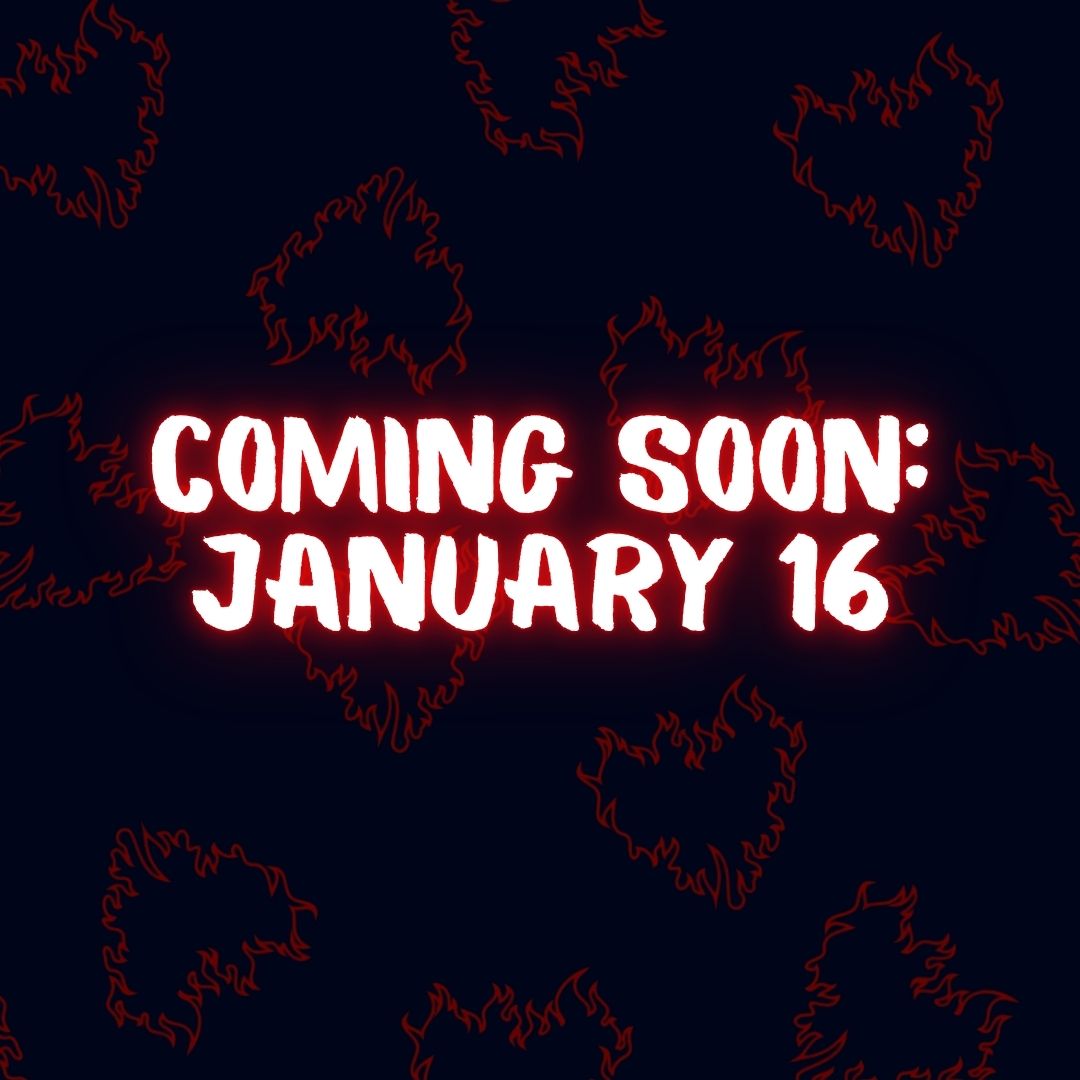 [JAN 16] LIMITED EDITION My Forever Valentine Snapback - Midnight Blue/Red Hearts