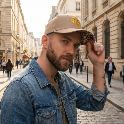 Gorra de béisbol Lion - Beige