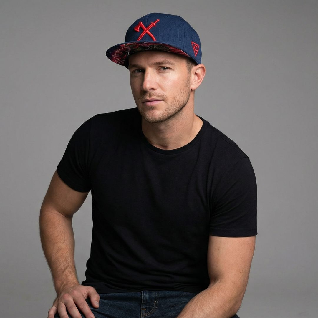 Cappellino Snapback Hoplite ateniese - Blu scuro