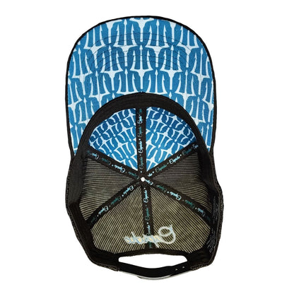 Clean Greek Poseidon Trucker Cap - Zwart