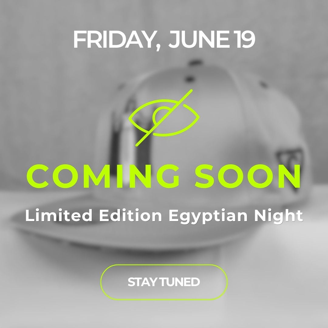 [June 19] LIMITED EDITION Egyptian Night Snapback - Yellow Satin