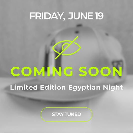 [June 19] LIMITED EDITION Egyptian Night Snapback - Yellow Satin