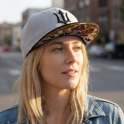 Casquette Athena Snapback - Gris/Noir