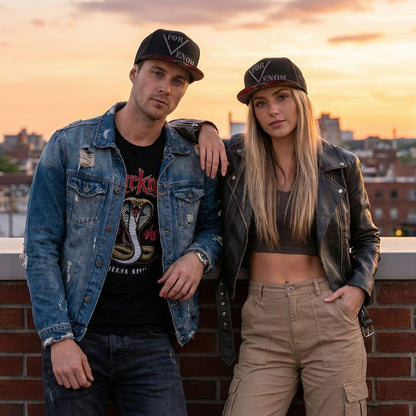 Gorra Cobra Snapback - Negra