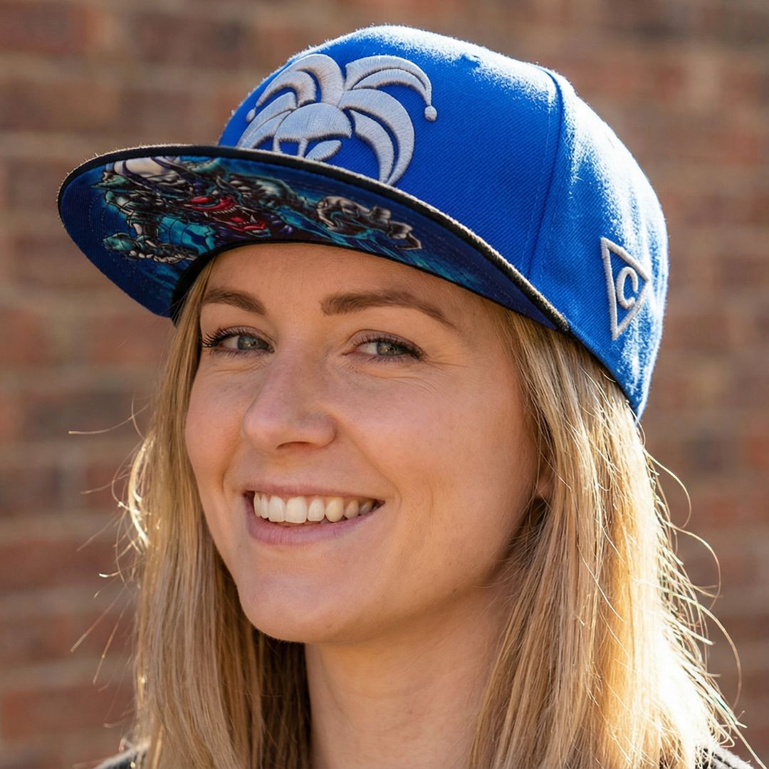 Casquette Snapback Clown - Bleu/Noir