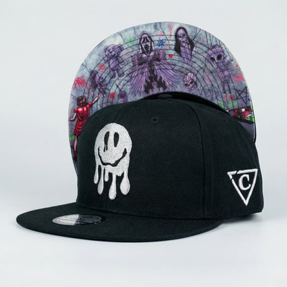 Cappellino Snapback Wall Drawing - Nero