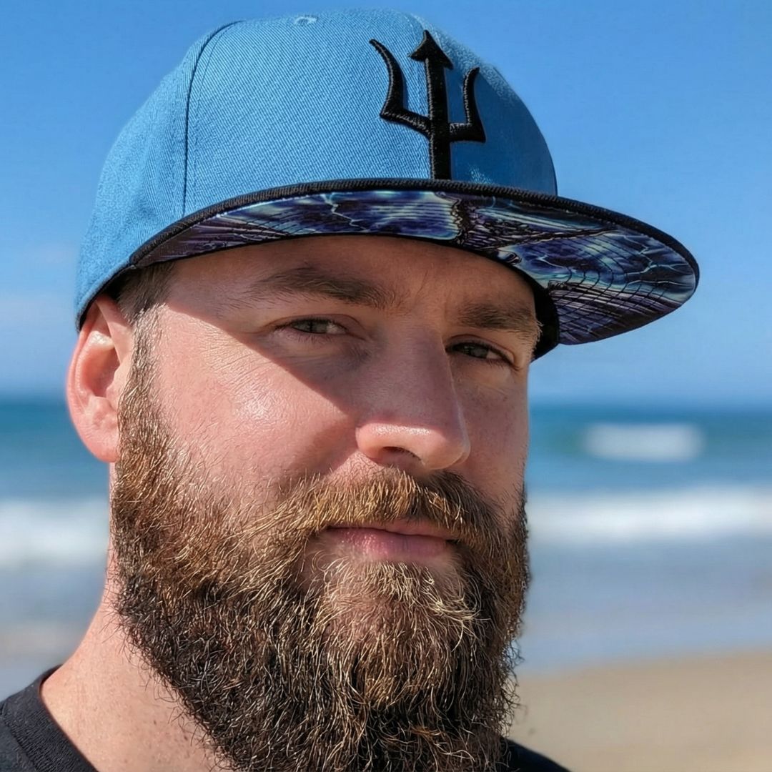 Casquette Atlas Snapback - Bleu/Noir