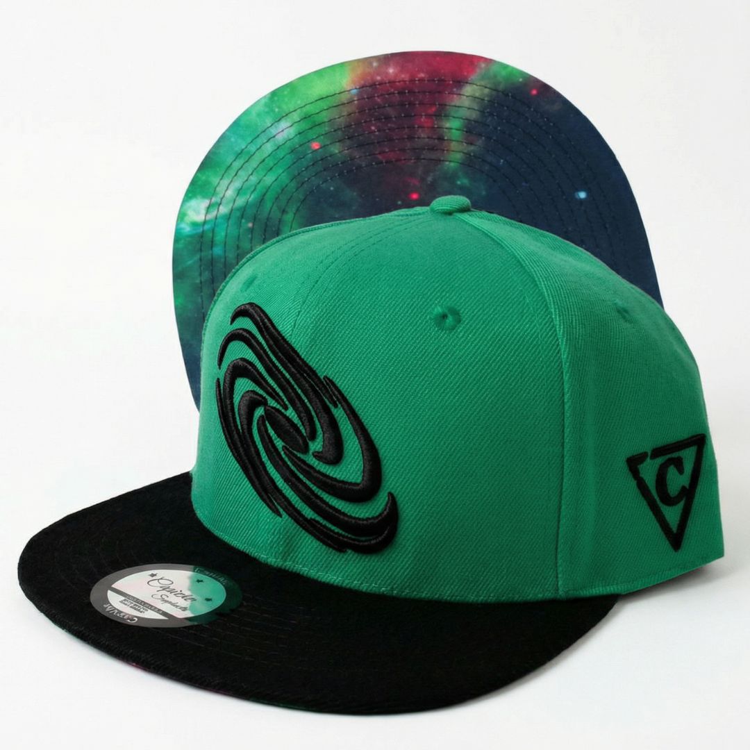 Snapback Galaxy verde