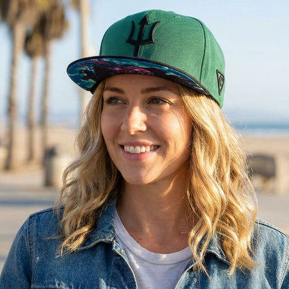 Zeus Snapback - Green/Black