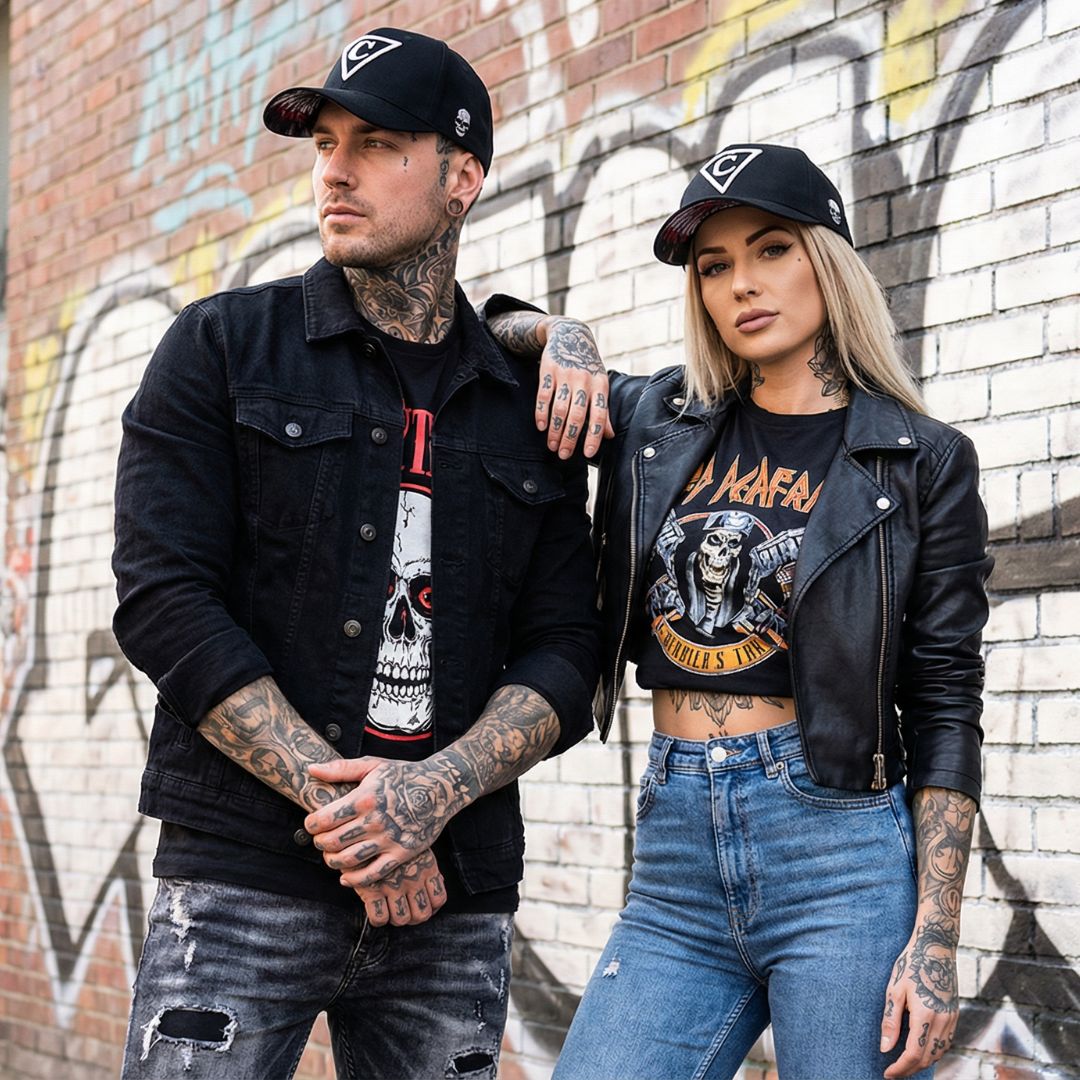 Cappellino da baseball Dead Chief Curved - Nero