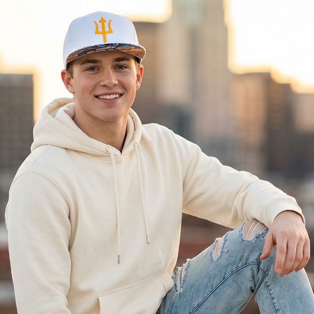 Snapback Pegasus - biały