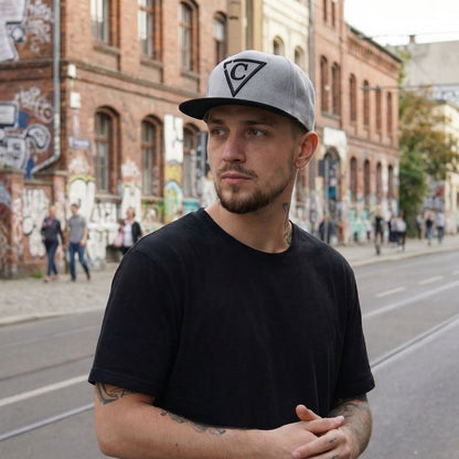 Tentacle Astronaut Snapback - Grey/Black