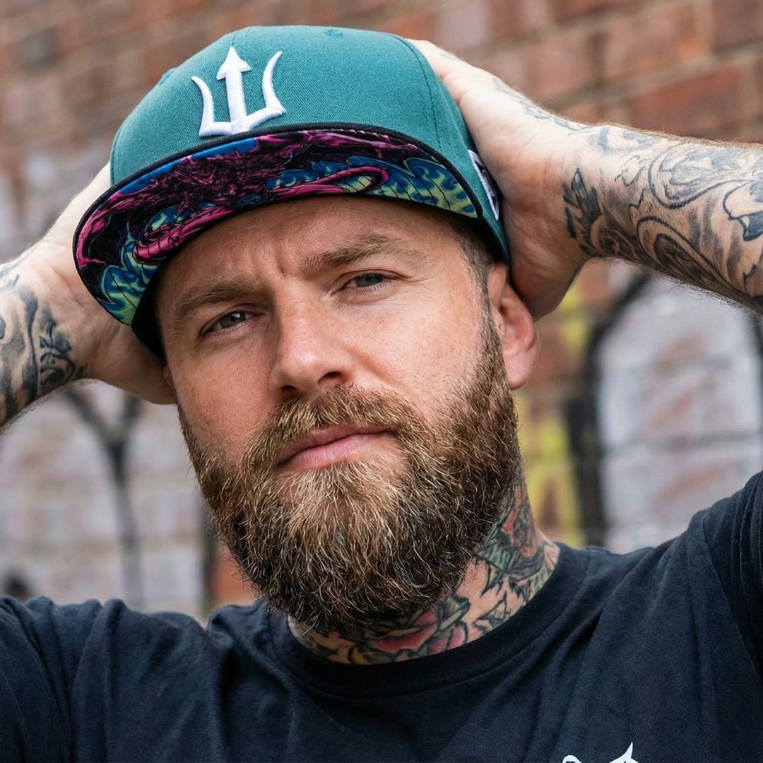 Cappellino Snapback Typhon - Verde acqua/Nero