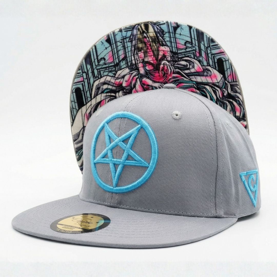 Casquette Snapback Cursed Bride - Gris