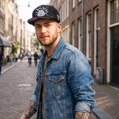 Edison Snapback - Black