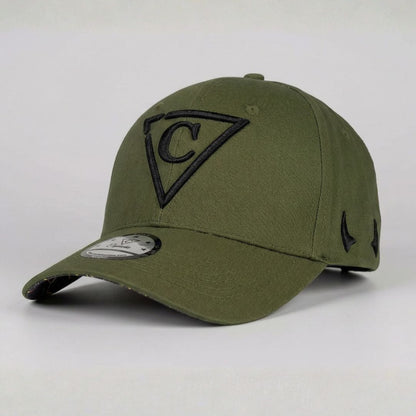 Lucifer Curved Baseball Cap - Green