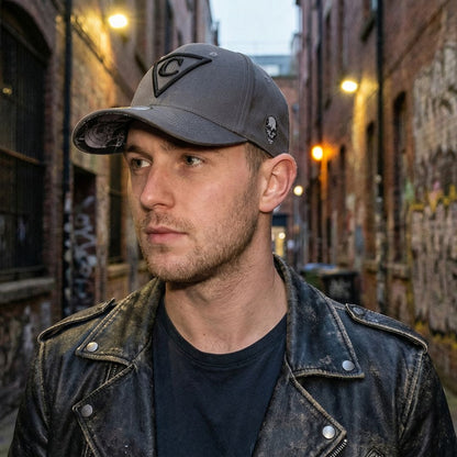 Cappellino da baseball curvo Dead Gang - Grigio