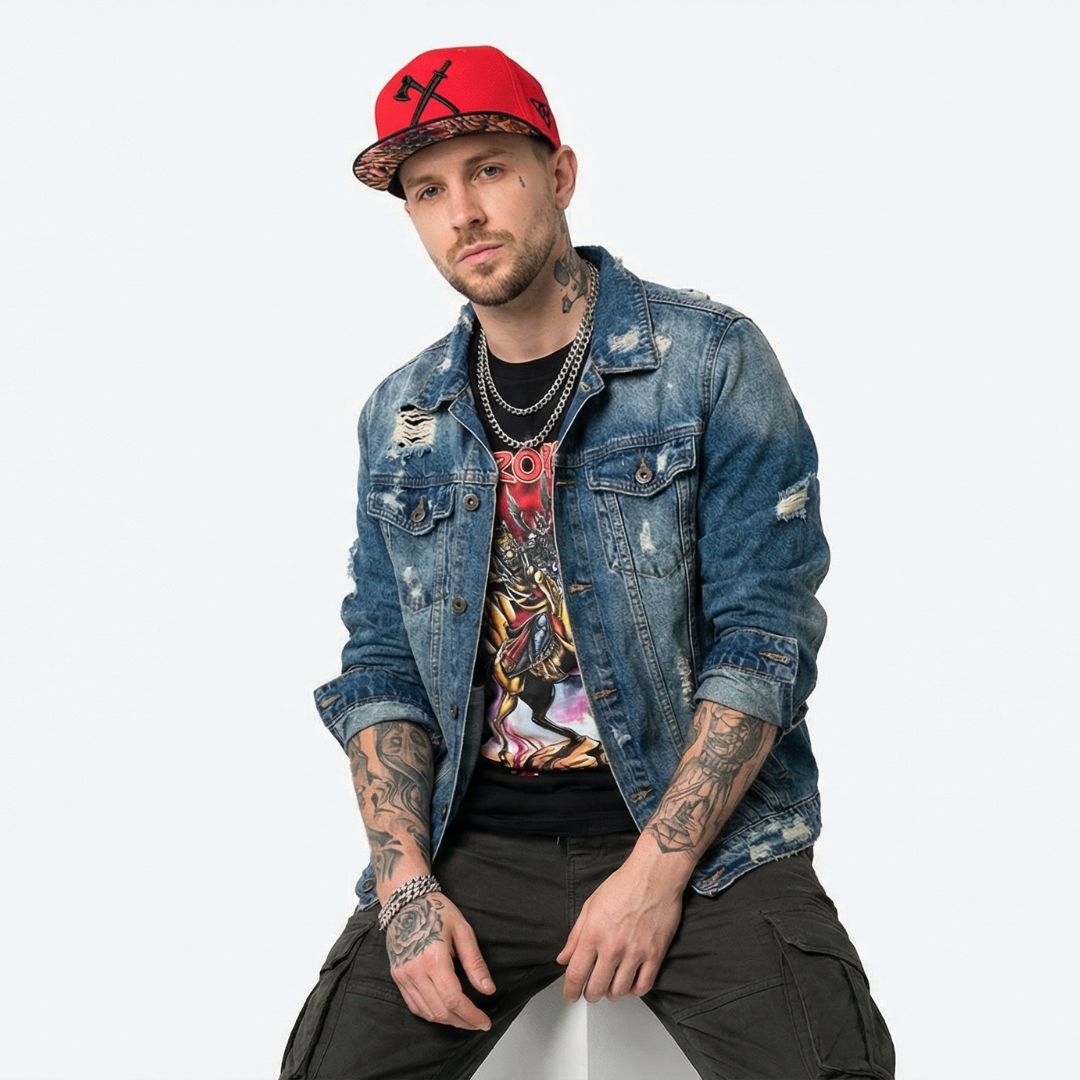 Cappellino Snapback Winged Hussar - Rosso/Nero