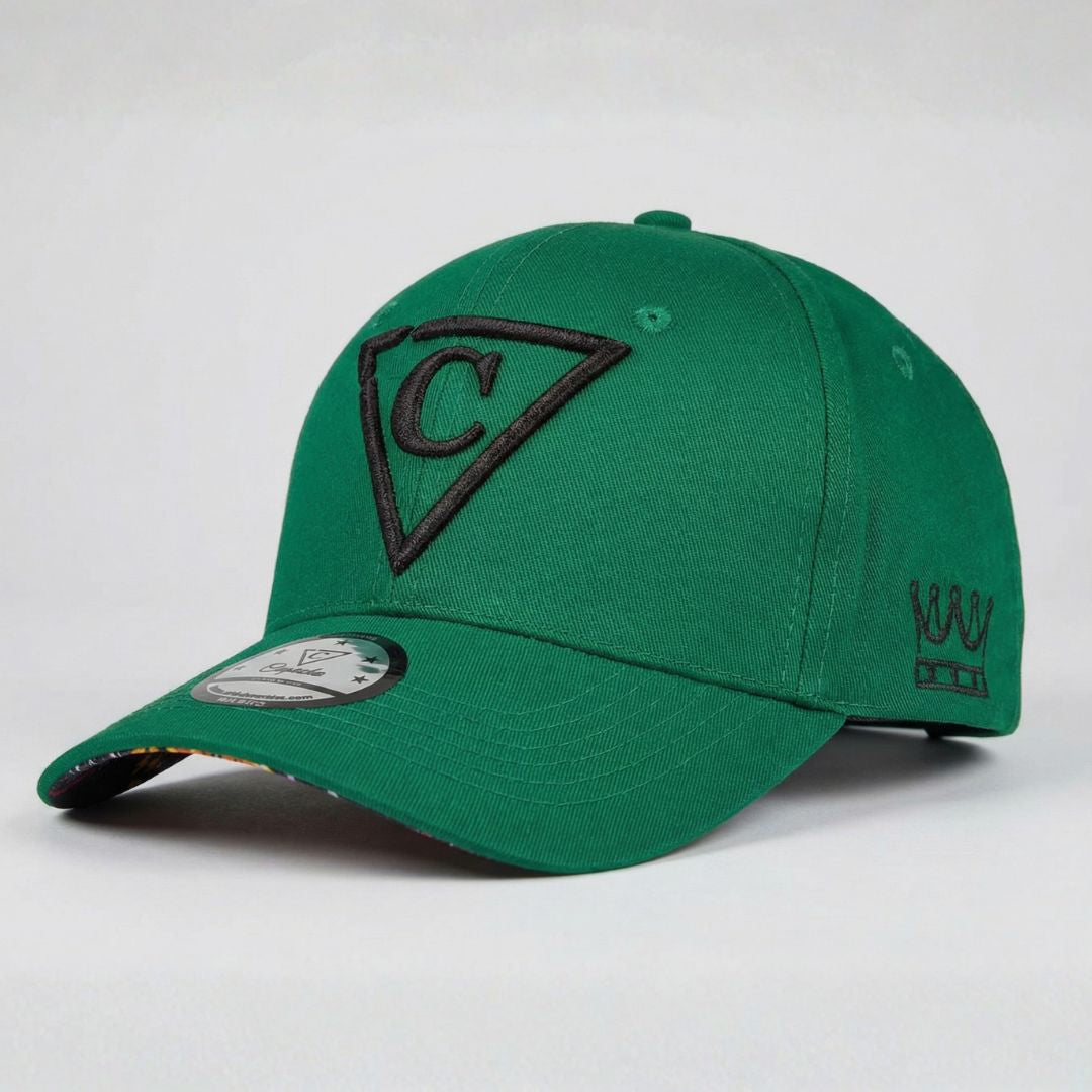 The Tiger Curved Baseball Cap - Green