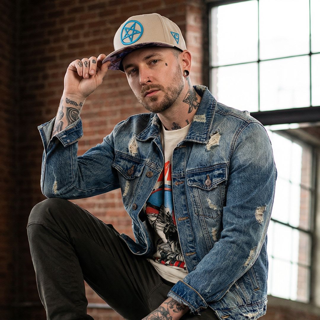 Cursed Dentist Snapback - Beige