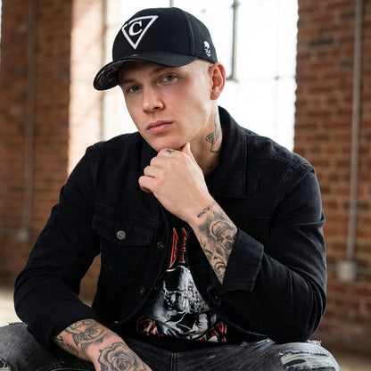 Immortal Horse Curved Baseball Cap - Black