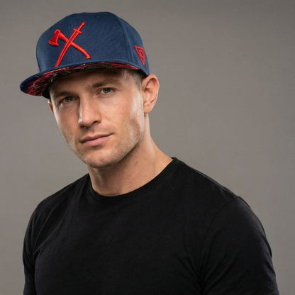 Cappellino Snapback Hoplite ateniese - Blu scuro