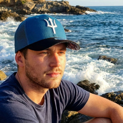Cappellino trucker Poseidon - Blu/Nero