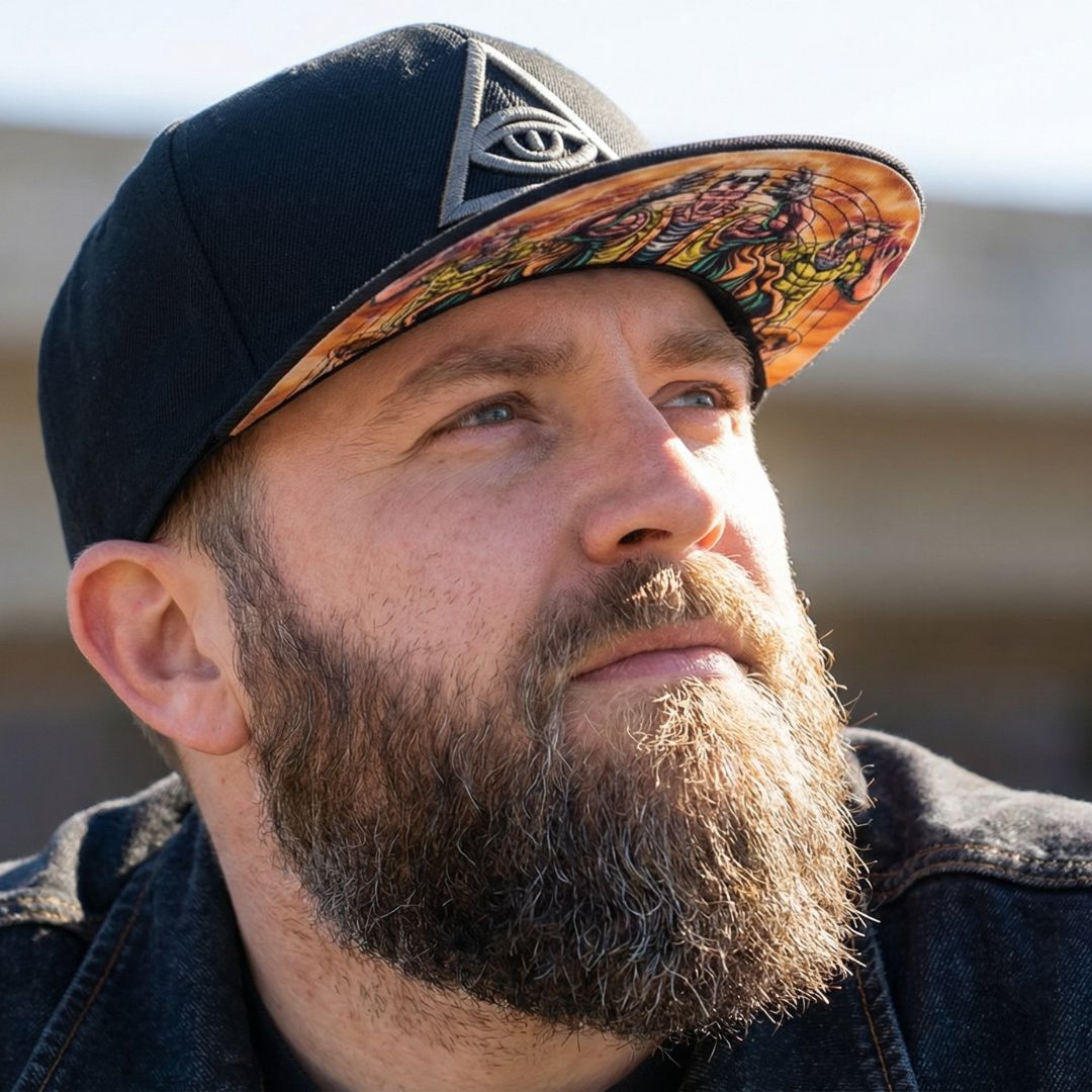 Cappellino Snapback Telepathy - Nero