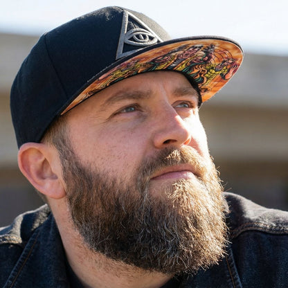 Cappellino Snapback Telepathy - Nero